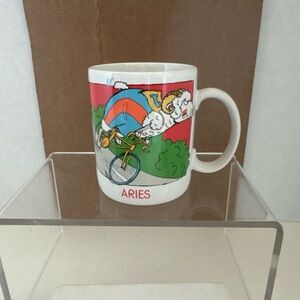 Vintage Aries, coffee/tea mug 11 ounce astrological zodiac horoscope